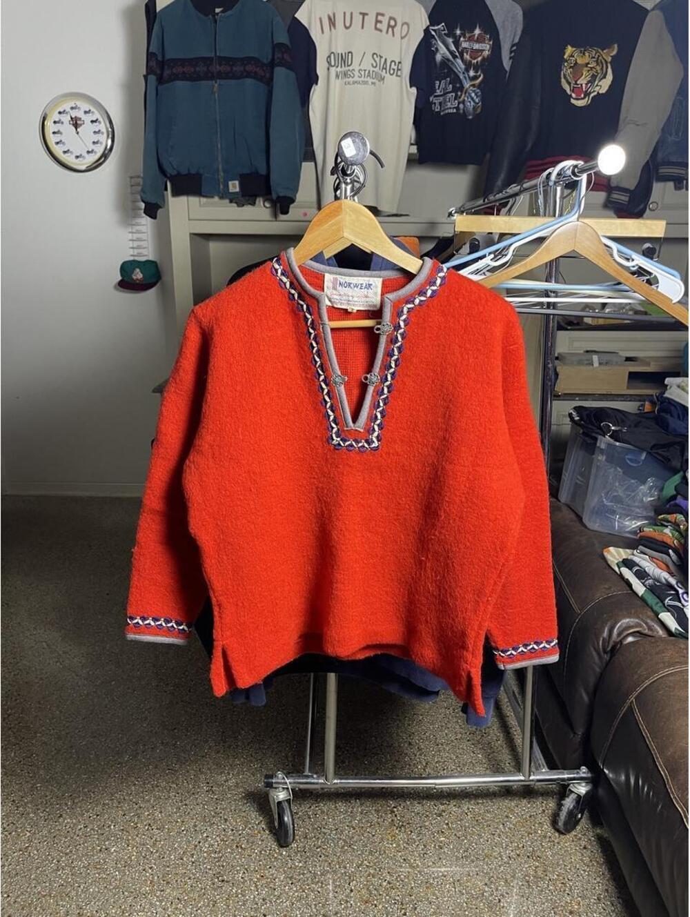 True Vintage 1960s Norwegian Wool Sweater